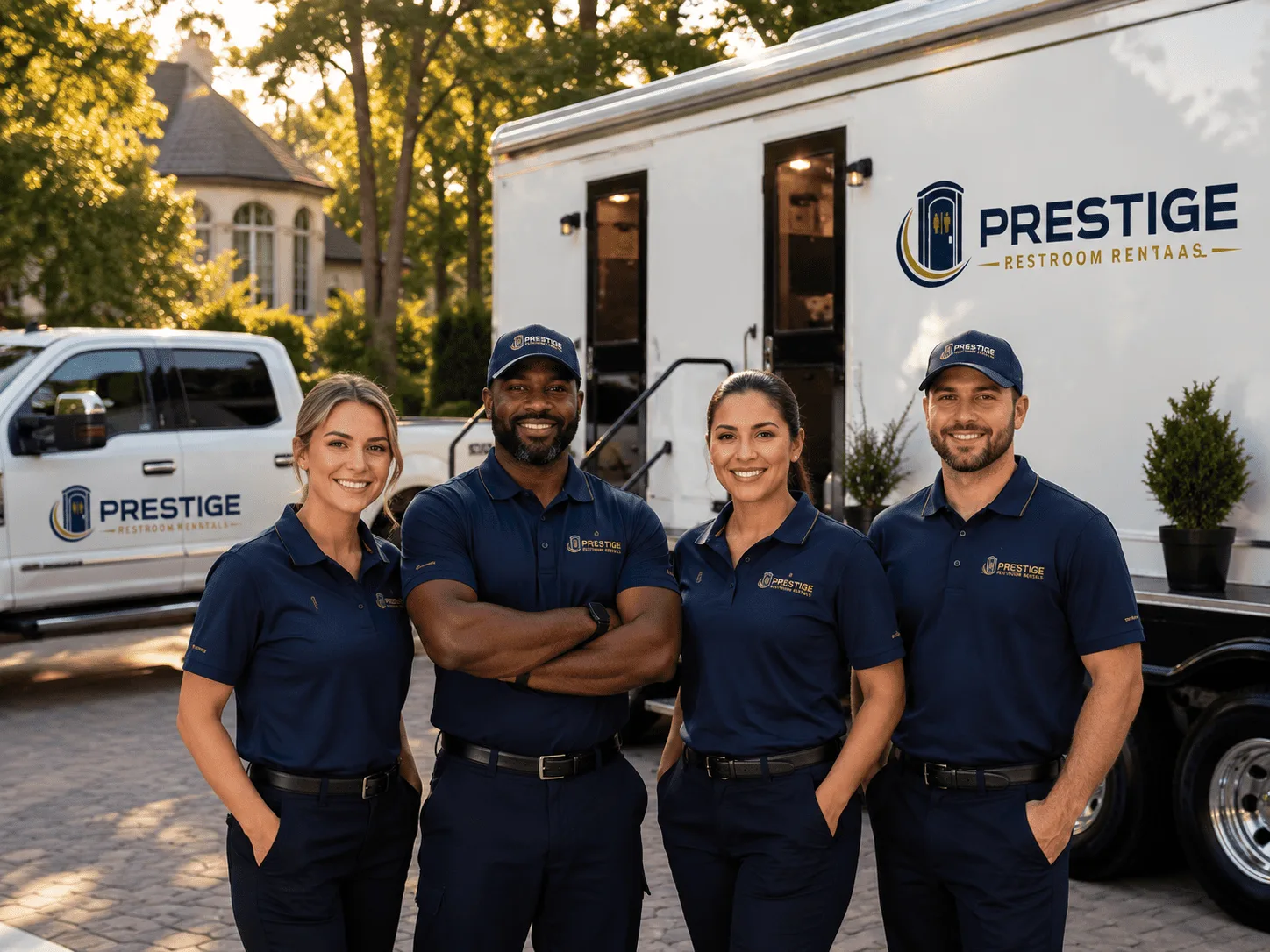 Trusted Luxury Portable Restrooms company in Amherst, TX